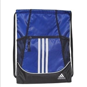 Adidas Blue White Alliance II Sackpack